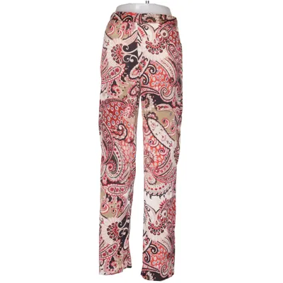 Palazzo broek (Rood, Beige, Meerkleurig) van Zara Basic Polyester