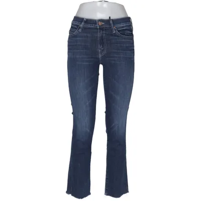 Spijkerbroek (Blauw) van Mother Katoen, Elastaan, Polyester