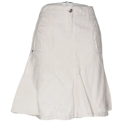 Kjol (Beige) från ESPRIT Bomull, Linne