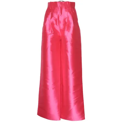 Palazzo broek (Roze) van Warehouse Polyester