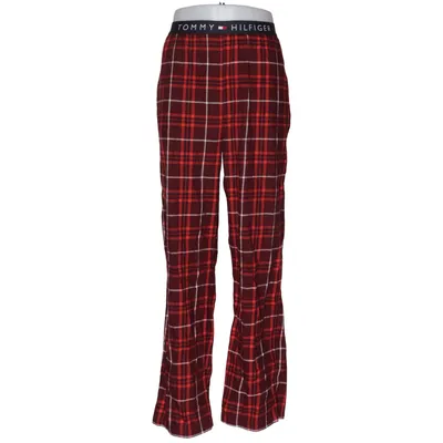 Pyjamasbukser (Rød, Hvid) fra Tommy Hilfiger Bomuld, Elastan, Viscose