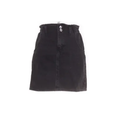 Jeanskjol (Grå) från Mango Denim Bomull