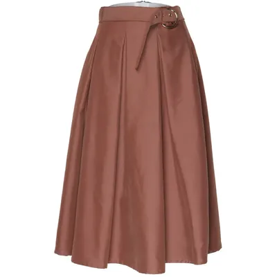 Kjol (Brun) från Pietro Filipi Acetat, Kupro, Modal, Polyester