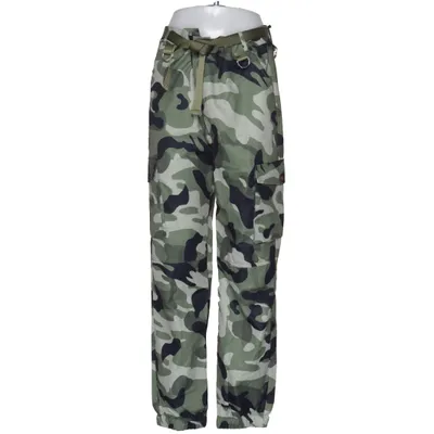 Cargobukser (Grøn, Sort) Bomuld, Polyester