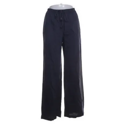 Palazzo pants (Blue) from Uniqlo Cotton, Linen, Polyester, Viscose