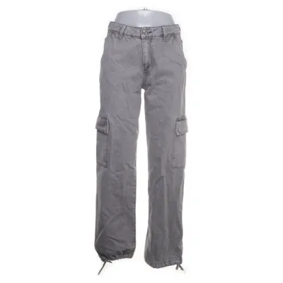 Cargo broek (Grijs) van Perfect Jeans Gina Tricot Katoen
