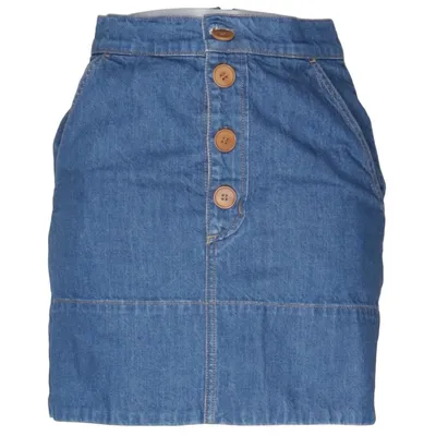 Jupe en jean (Bleu) de MiH Jeans Coton