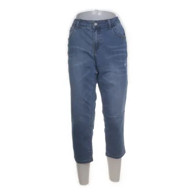 Pantacourt (Bleu) de Zero Coton, Élasthane, Polyester
