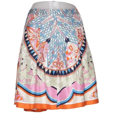Kjol (Blå, Rosa, Flerfärgad) från Anni Carlsson Polyester, Silke