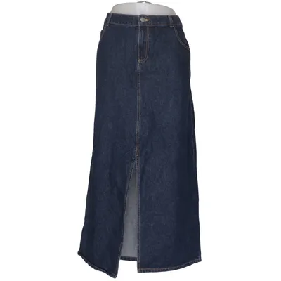 Jeansnederdel (Blå) fra VRS Bomuld, Polyester