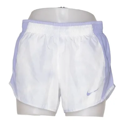 Short de sport (Blanc, Violet) de Nike Polyester