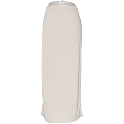 Maxi skirt (Beige) from Nicole Elastane, Polyester