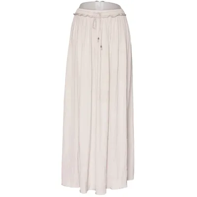 Maxi nederdel (Beige) fra Oysho Polyester