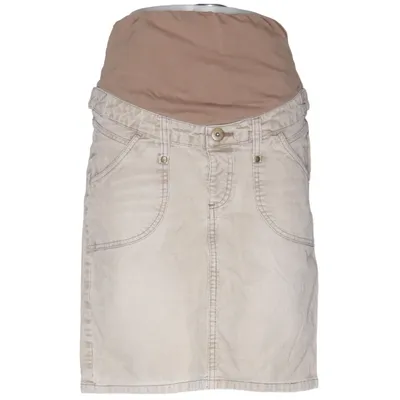 Maternity skirt (Beige) from H&M Mama Cotton, Elastane