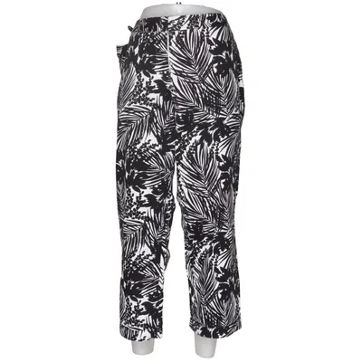 Pantalon (Noir, Blanc) de Lane Bryant Coton, Élasthane