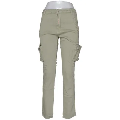 Cargo broek (Groen) van Place du Jour Katoen, Elastaan