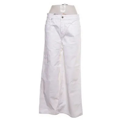 Jeans (PORTLAND Mid Rise Wide Leg) från Victoria Beckham Bomull, Skinn