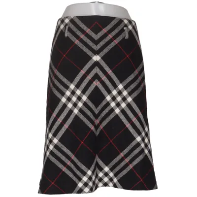 Skirt (Black, White, Red) from Sandra Pabst Acrylic, Polyester, Wool