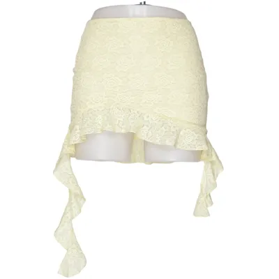 Nederdel (Gul) fra White Fox Elastan, Polyamid, Polyester