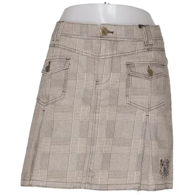 Skirt (Beige, Brown) from Sublevel Cotton