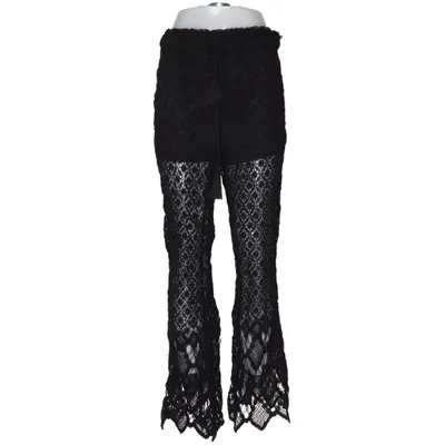 Bukser (Sort) fra Zara Polyester