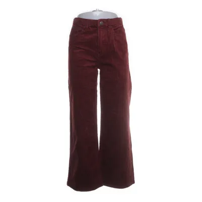 Corduroy pants (Red) from EDC by ESPRIT