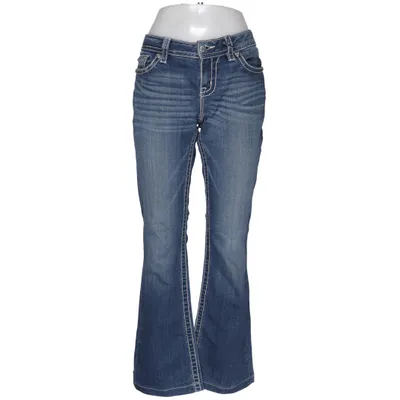 Jeans (Blå) från Miss Me Bomull, Elastan, Polyester