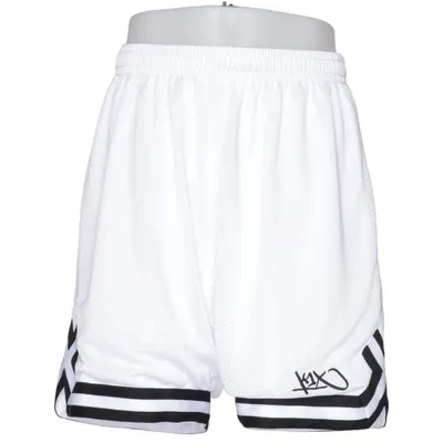Basketball shorts (White, Black) from K1X Polyester