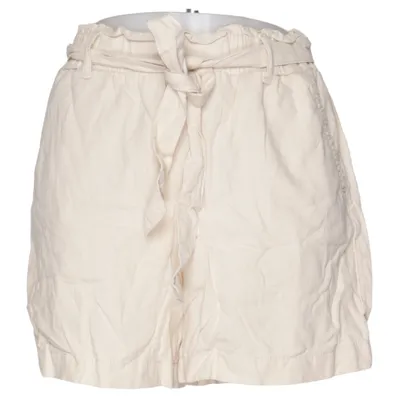 Shorts (Beige) from DeFacto Woman Cotton, Linen