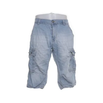 Denim shorts (Blauw) van Dressmann Katoen