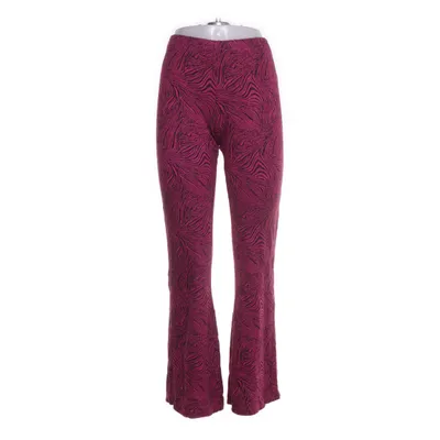 Broek (Roze, Zwart, Meerkleurig) van Zara Elastaan, Polyester, Viscose