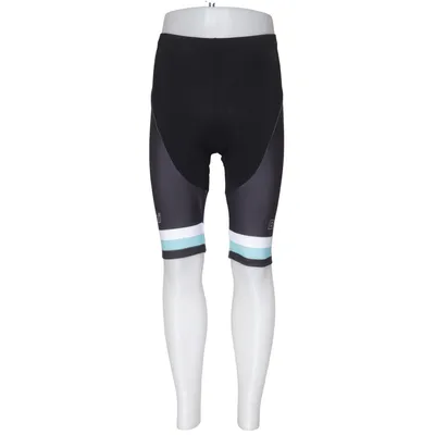 Cycling shorts (Black, White, Turquoise) from Bianchi Elastane, Polyamide