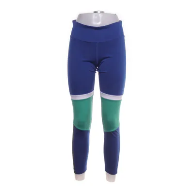 Træningsleggings (Blå, Grøn, Hvid) fra Reebok Elastan, Polyester