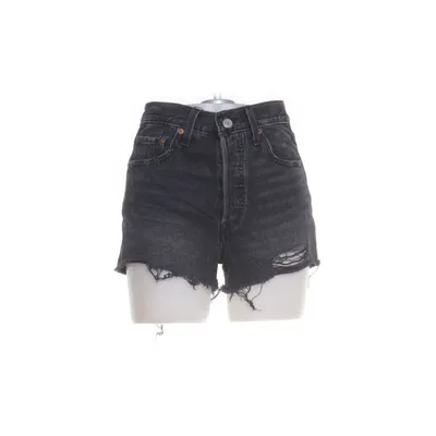Denim shorts (Zwart) van Levi's Premium Katoen