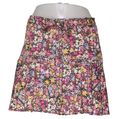 Skirt (Black, Multicolored) from Lefties Elastane, Polyester