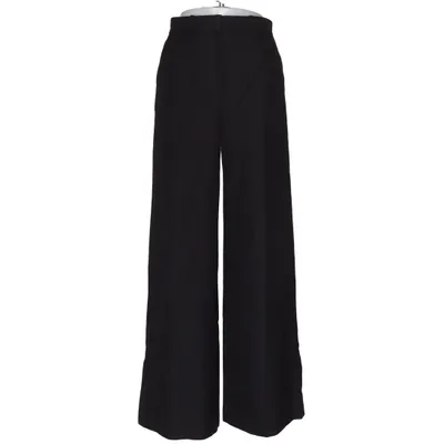 Pantalon patte d'éléphant (Noir) de H&M Edition Polyester, Viscose, Laine