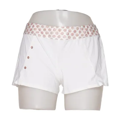 Short de pyjama (Blanc, Beige) de Hechter Coton, Élasthane, Polyamide, Polyester