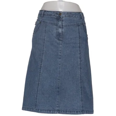 Denim skirt (Blue) from Emm Cotton, Elastane, Polyester