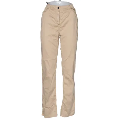 Chinos (Beige) van Un Jour Ailleurs Katoen, Elastaan, Lyocell