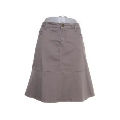 Jeansnederdel (Brun) fra Flash Jeans Bomuld, Elastan