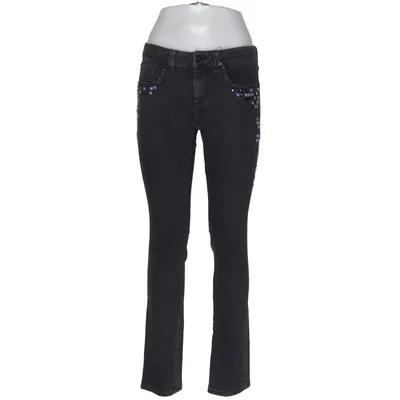 Jeans (Black) from Topshop Moto Cotton, Elastane