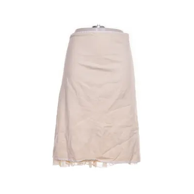 Maxi rok (Beige) van Strenesse Gabriele Strehle Kasjmier, Elastaan, Wol