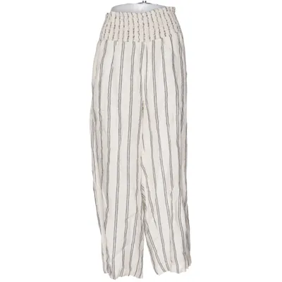 Palazzobukser (Di Palma Linen Culotte Trousers) fra Stories Linned