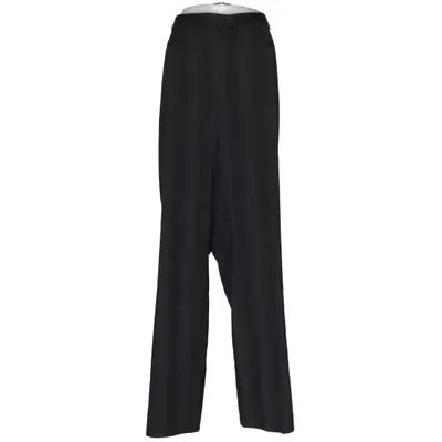 Pantalon de costume (Noir) de Almia Élasthane, Polyester, Viscose