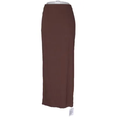 Maxi nederdel (Brun) fra ASOS Design Elastan, Viscose