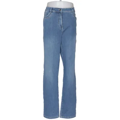 Spijkerbroek (Blauw) van Walbusch Katoen, Elastaan, Polyester