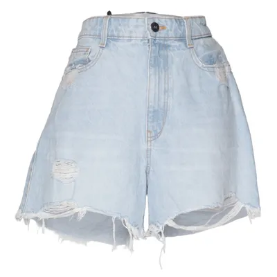 Jeans Shorts (Blau) von Zara Baumwolle