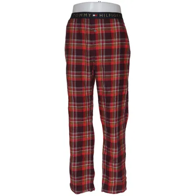 Pyjamasbyxor (Röd, Flerfärgad) från Tommy Hilfiger Bomull, Viskos