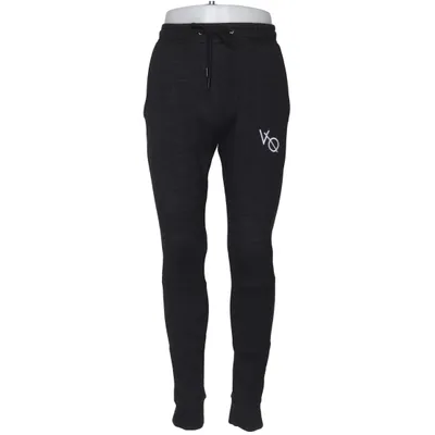 Pantalon de survêtement (Noir) de Vanquish Coton, Élasthane, Polyester