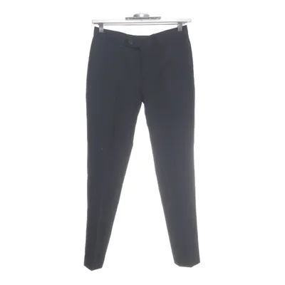 Kostuumbroek (Zwart) van Dressmann Elastaan, Polyester, Wol